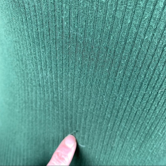 INTIMATELY Free People Green Ribbed Bodysuit Teddy - Picture 2 of 10